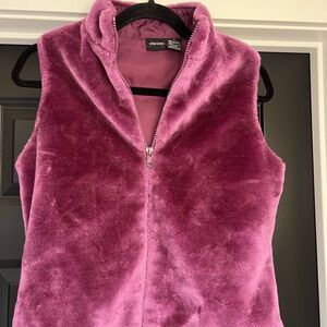 Xhilaration Fuchsia Faux Fur Vest